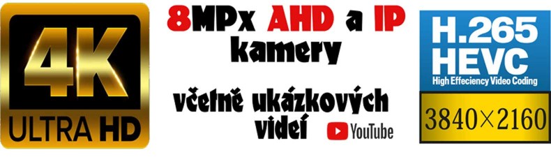 4K, H265+ technologie od ELETUR s.r.o.