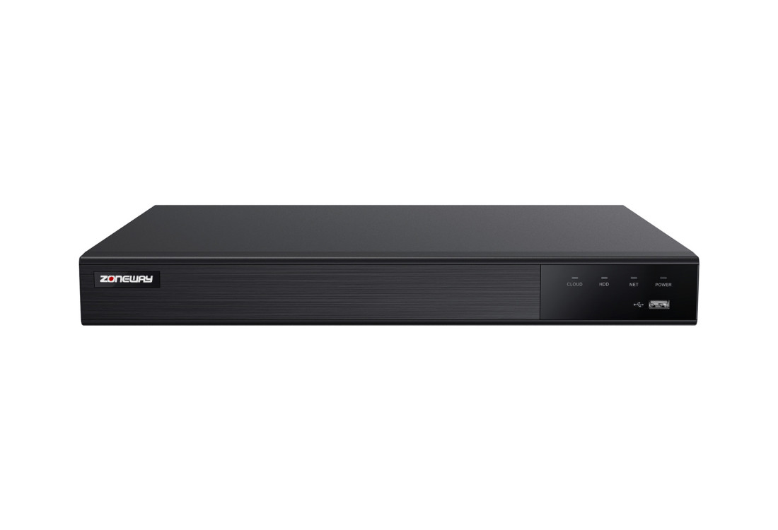32CH AI IP NVR 12MPx síťový rekordér s IVA | ZONEWAY NVR3632