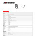 5MPx IP POE venkovní kamera COLORVU, MIC, IR+WARM light | ZONEWAY NC865+