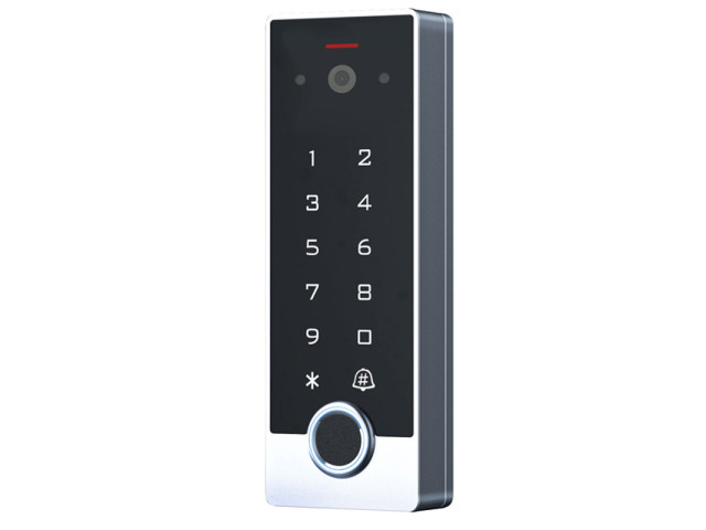 WiFi TUYA videozvonek s klávesnicí, RFID EM a biometrickou čtečkou | ZONEWAY VF2-EM