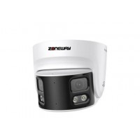 16MPx Dual‑Lens Panoramatická IP kamera | Zoneway KS16DP 16MPx Dual‑Lens Panoramatická IP kamera | Zoneway KS16DP