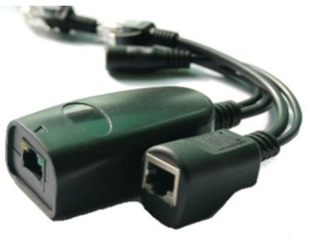 PoE kit, NON standart, injektor + splitter pro IP kamery , DIP102