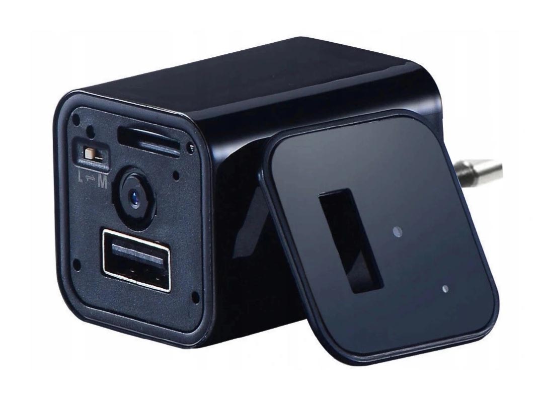 Adaptér s kamerou – čelný pohľad s výstupom USB